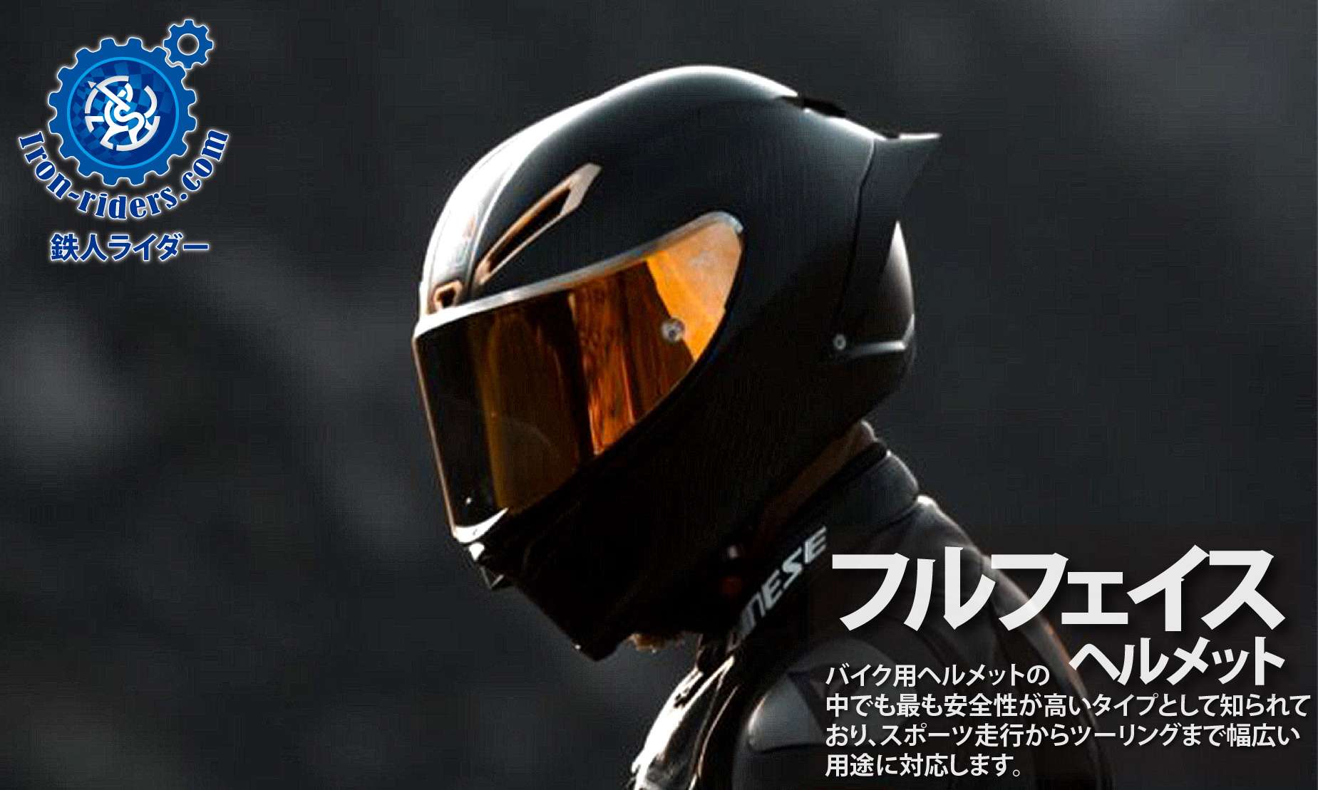 フルフェイスヘルメット